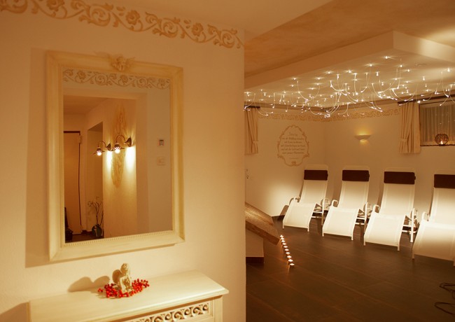 Ruheraum im Wellnessbereich