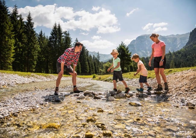 Familien-Sommerurlaub © Flachau Tourismus