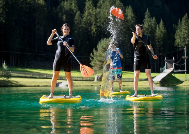 Stand up Paddeling © Flachau Tourismus