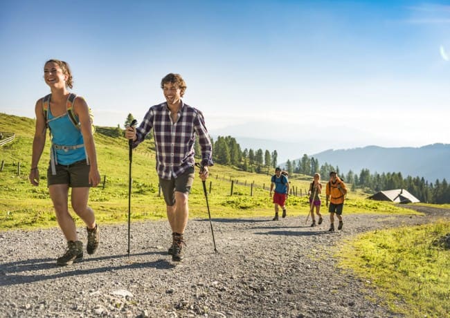 Freunde auf Lackenalm &copy; Flachau Tourismus