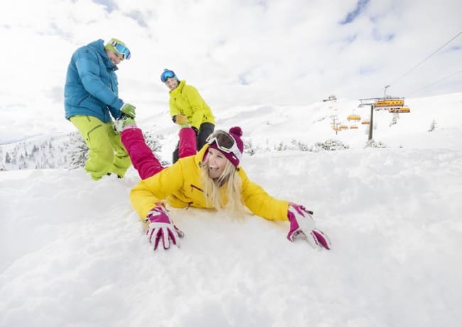 Fun im Schnee © Flachau Tourismus