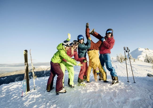 Spa&szlig; im Schnee &copy; Flachau Tourismus