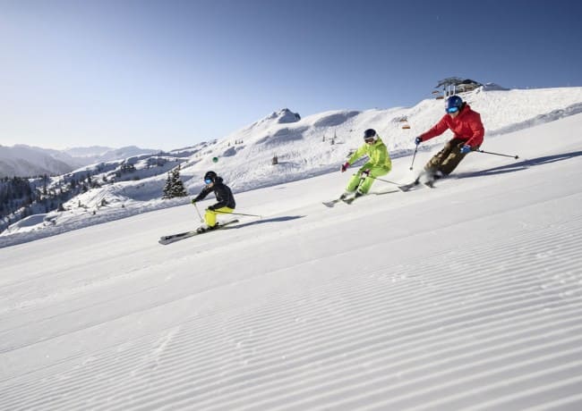 Skifahren im Snow Space Salzburg © Flachau Tourismus